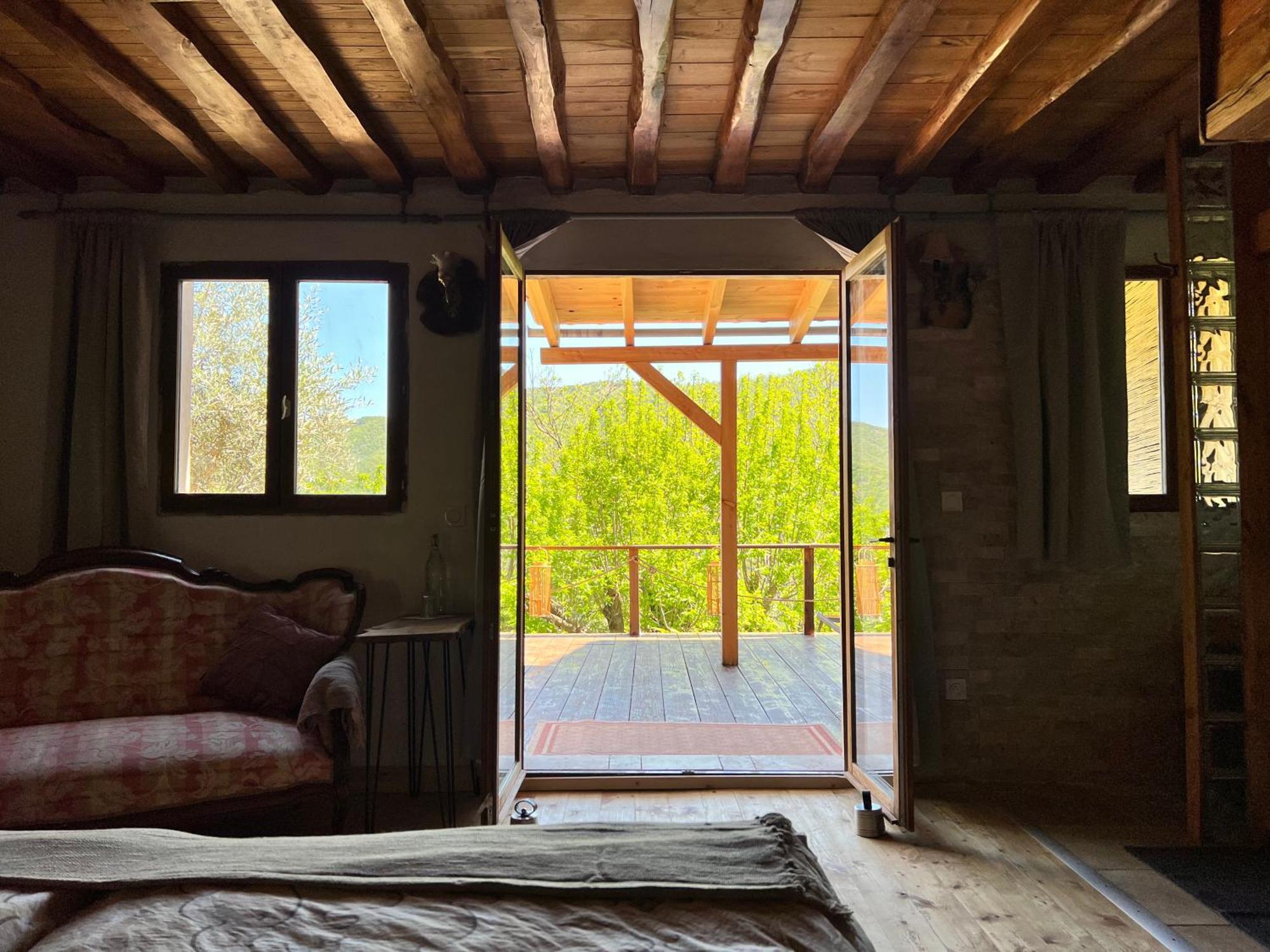 Les Magnels Bed & Breakfast Valleraugue Eksteriør bilde